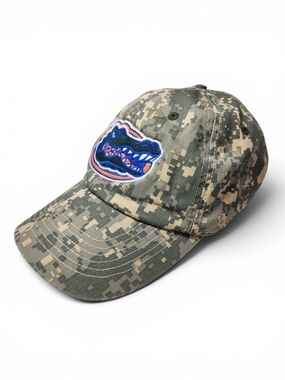 Florida Gators Digital Camo Adjustable Baseball Cap NCAA Embroidered Cotton Hat